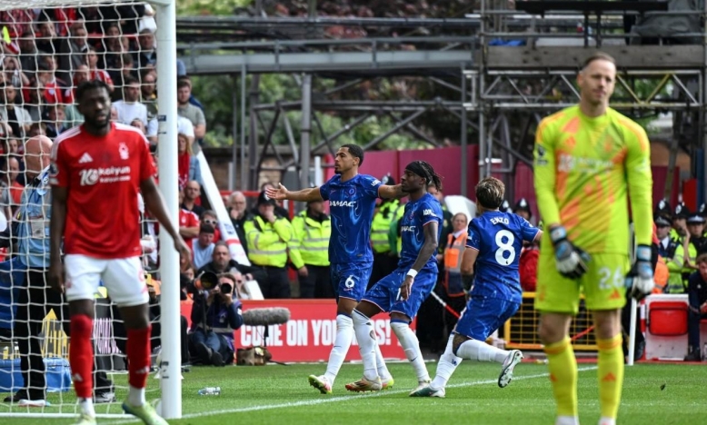Thắng nghẹt thở Nottingham, Chelsea giành vé dự Champions League 2025/26