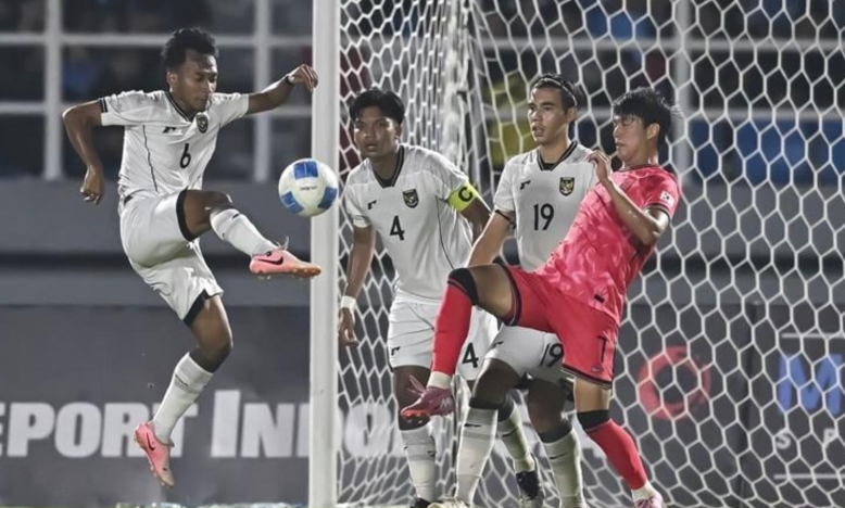 Thua Hàn Quốc, Indonesia lỡ hẹn với U23 châu Á 2026