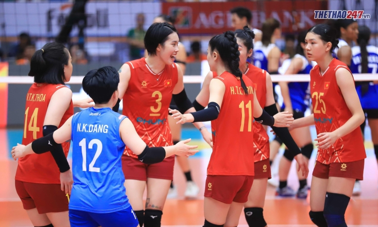 Trực tiếp bóng chuyền nữ Việt Nam 2-0 Philippines: Bích Tuyền liên tục lập công