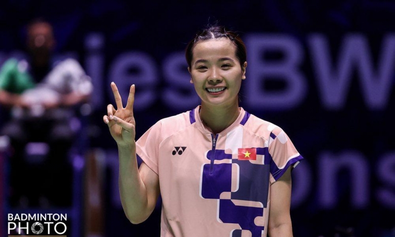 Tay vợt Nguyễn Thùy Linh tiếp tục thăng hạng thế giới