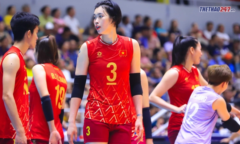 Trực tiếp bóng chuyền nữ Việt Nam 1-1 Kazakhstan: Set thua đầu tiên tại giải