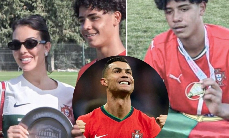 CHÍNH THỨC: Con trai Ronaldo lập cú đúp danh hiệu tại Bồ Đào Nha