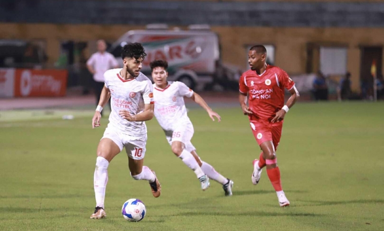 CAHN và Viettel chia điểm ở trận mở màn V-League