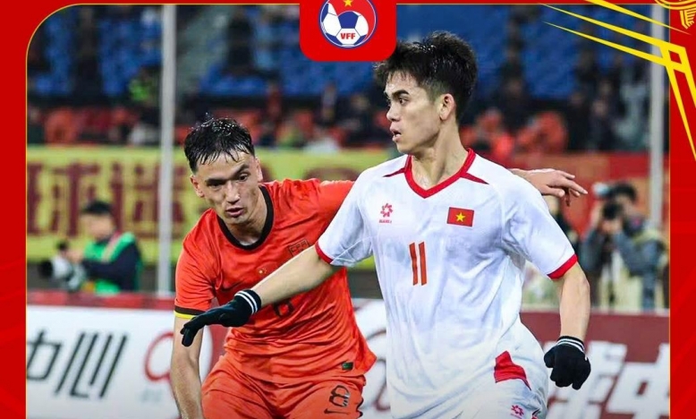 U22 Việt Nam thắng tối hiểu Trung Quốc ở trận ra quân Panda Cup