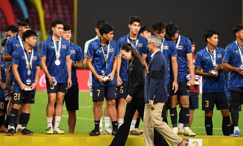 CHÍNH THỨC: Bóng đá Thái Lan trắng tay HCV ở SEA Games 33