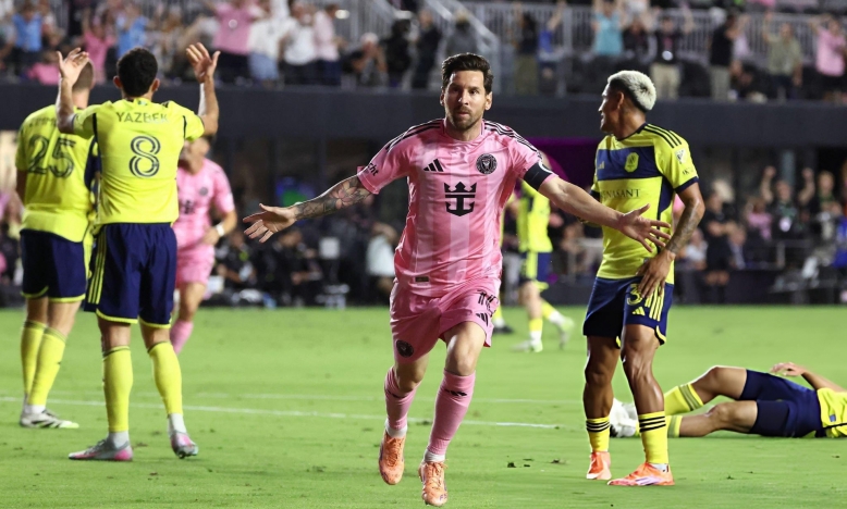 Trực tiếp Inter Miami 4-0 Nashville: Messi rực sáng
