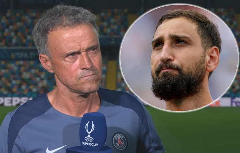HLV Luis Enrique chính thức lên tiếng về vụ Donnarumma