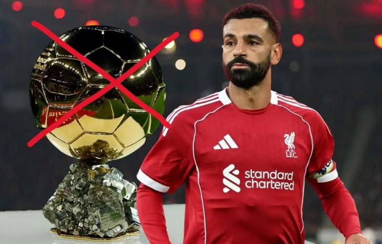Liverpool lên tiếng sau khi Salah tiếp tục lỡ hẹn với Quả bóng Vàng