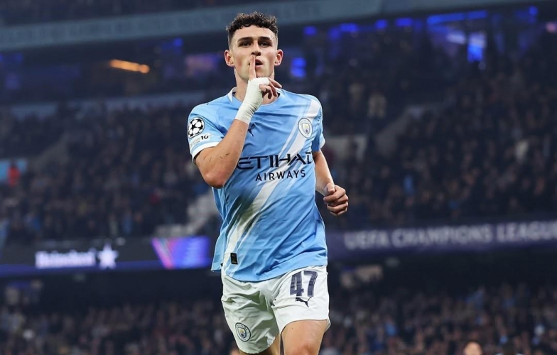 Phil Foden nhận được giải thưởng danh giá châu Âu