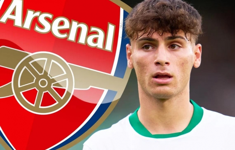 Tiền vệ triển vọng bậc nhất châu Âu đang được Arsenal nhắm đến