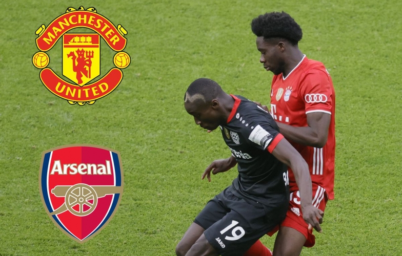 Arsenal và MU quan tâm tiền đạo Bundesliga