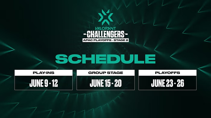 Tất tần tật về giải đấu VALORANT Champions Tour 2022: APAC Stage 2 Challengers