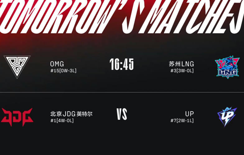 Lịch thi đấu LPL hôm nay ngày 24/6: OMG - LNG, JDG - UP