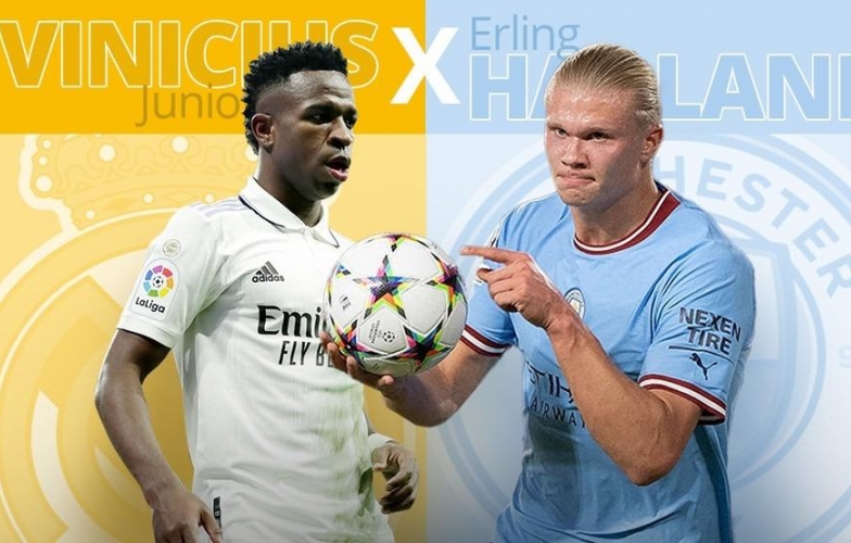 Man City quyết tâm mang Vinicius về đá cặp với Haaland