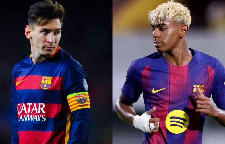 Yamal: 'Tôi không thể so sánh mình với Messi'