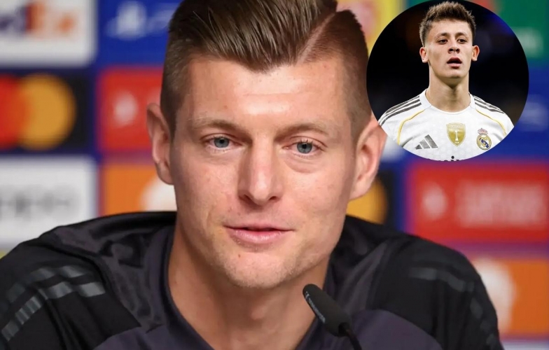Toni Kroos nhận xét thẳng về 'truyền nhân' của mình ở Real Madrid