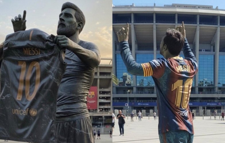 Hai khoảnh khắc của Messi có thể được dựng tượng tại Camp Nou