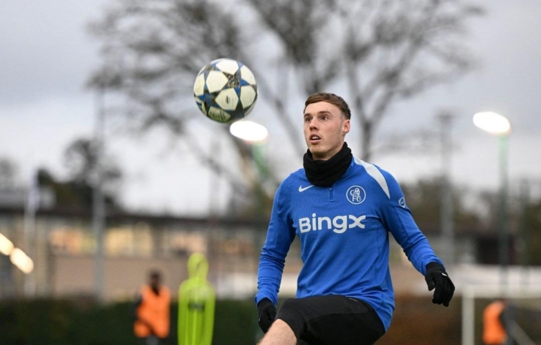 Gãy ngón chân, Palmer vẫn luyện tập đầy đủ tại Chelsea