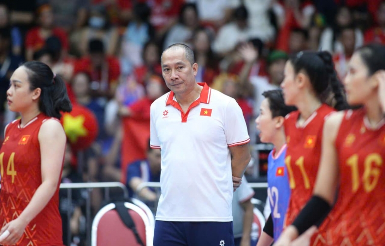 HLV Nguyễn Tuấn Kiệt lên tiếng về pha bóng gây tranh cãi ở set 5