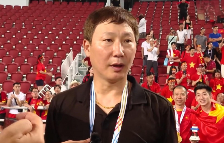 HLV Kim Sang Sik: 'Tôi hạnh phúc vì U22 Việt Nam không bao giờ bỏ cuộc'