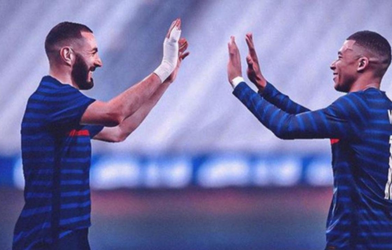 Đội hình chính thức Pháp vs Hungary: Mbappe đá cặp cùng Benzema