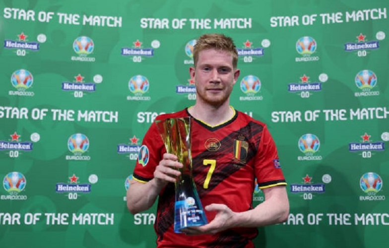 Chấm điểm Bỉ 2-0 Phần Lan: Đẳng cấp De Bruyne