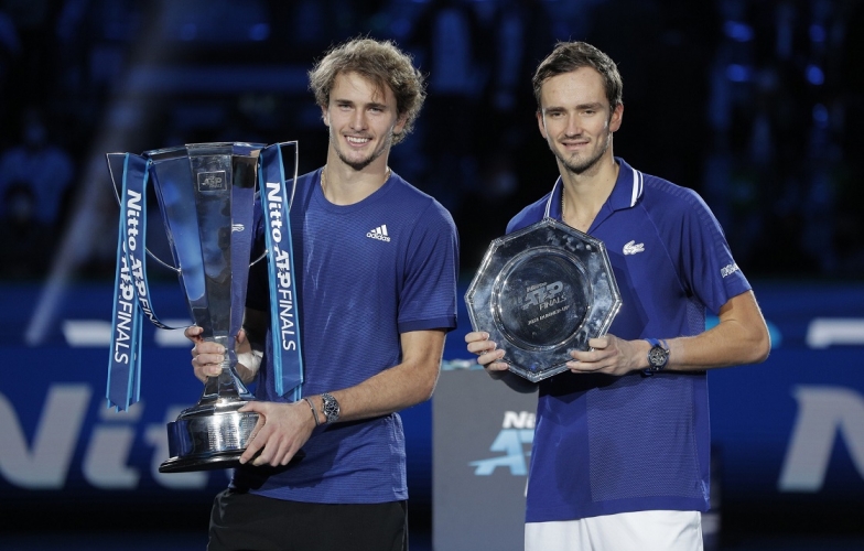 Zverev vô địch ATP Finals 2021