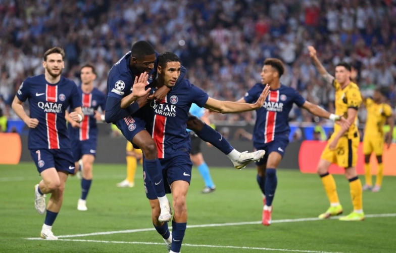 Trực tiếp PSG 4-0 Inter Milan: Dembele cú đúp kiến tạo