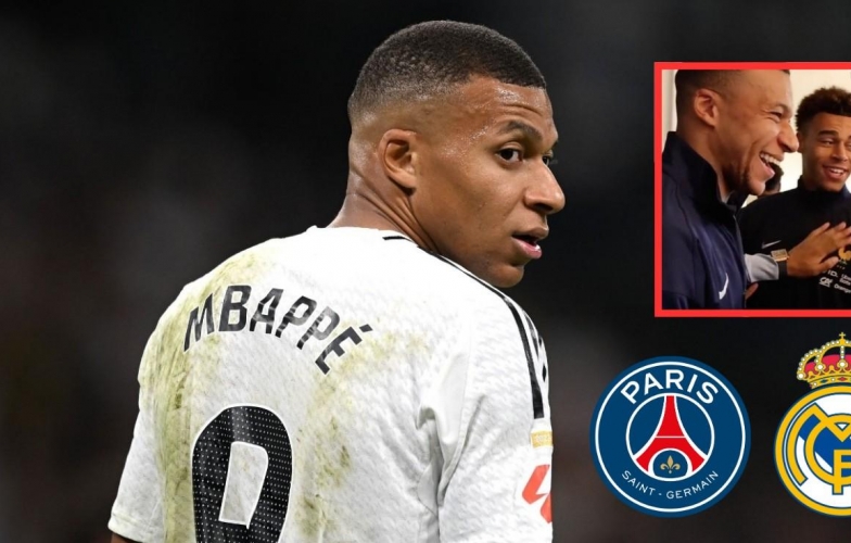 Thái độ gây tranh cãi của Mbappe khi tái ngộ dàn sao PSG