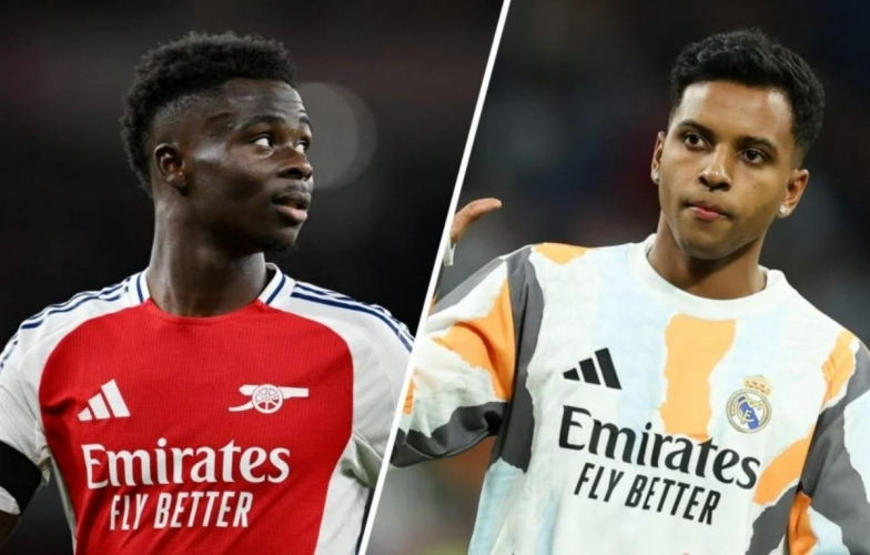 Arsenal tung đề nghị 'vượt mặt Saka', quyết đưa Rodrygo về Emirates