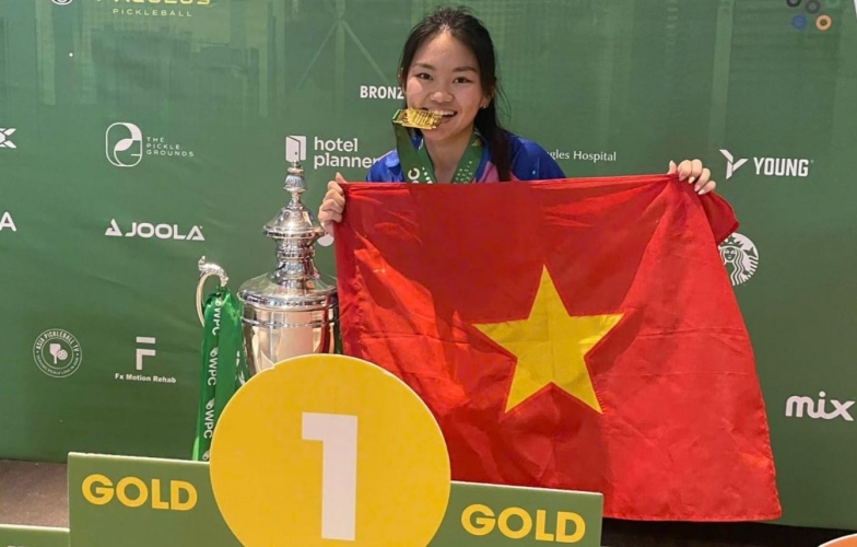 Pickleball Việt Nam có nhà vô địch thế giới