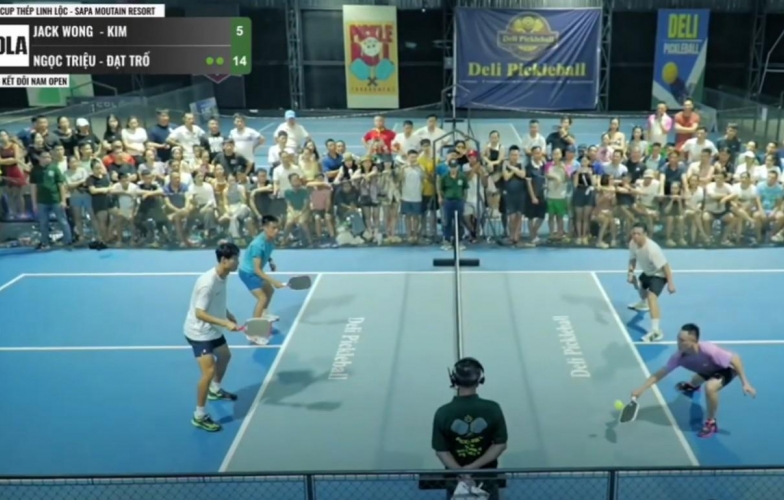 Jack Wong về nhì giải Pickleball, nhận thưởng 30 triệu đồng