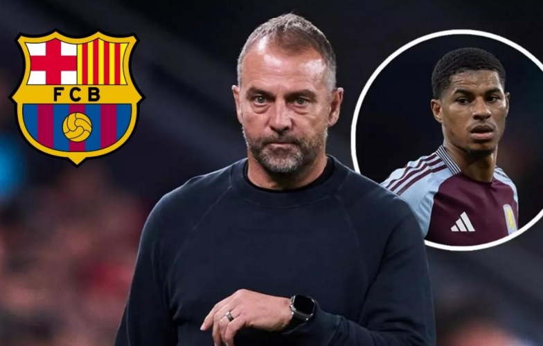 Vừa đến Barca, Rashford nhận ngay 'cú sốc' từ Hansi Flick