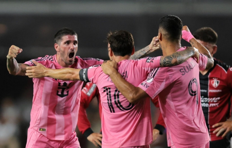 Trực tiếp Inter Miami 1-2 Necaxa: Necaxa vươn lên