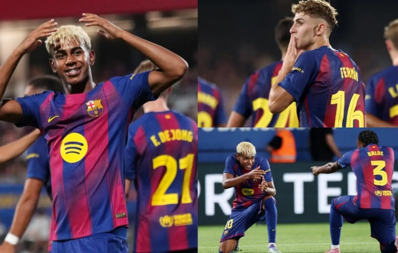 Yamal rực sáng, Barcelona hủy diệt Como để vô địch Cúp Joan Gamper