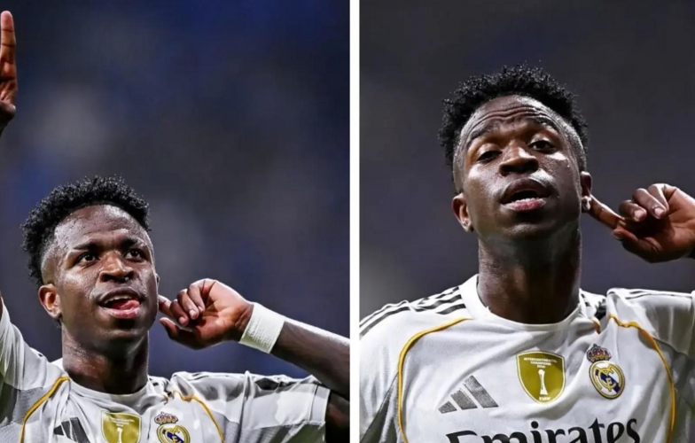 Vinicius chính thức tiến vào bảng huyền thoại Real Madrid