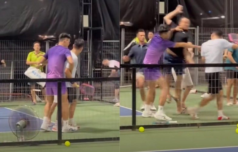 Hàng chục người loạn đả trên sân pickleball gây chấn động