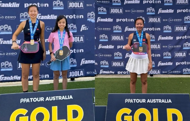 Đánh bại ngôi sao nước Úc, Sophia Phương Anh lập kỳ tích cho Pickleball Việt