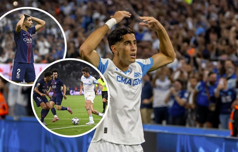 PSG thua sốc Marseille, mất ngôi đầu Ligue 1 ngày Dembele nhận giải QBV
