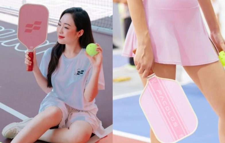 Vợt pickleball Facolos Pink Lady: Cây vợt sang chảnh chinh phục phái nữ