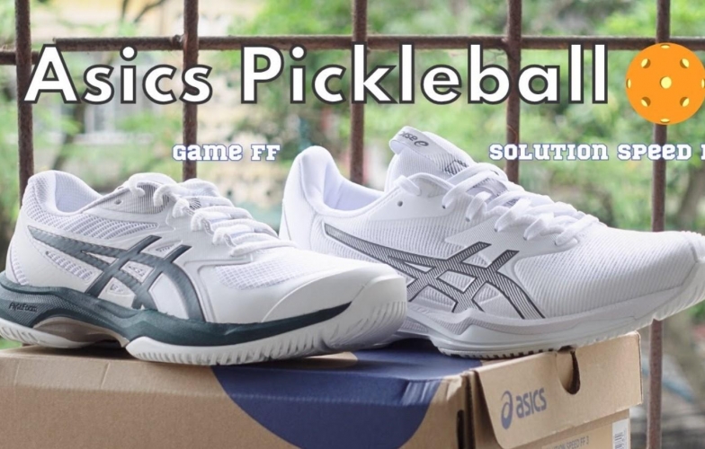 Giày pickleball ASICS Game FF: Nhẹ, thoáng và hỗ trợ tuyệt vời cho mọi cú bật nhảy
