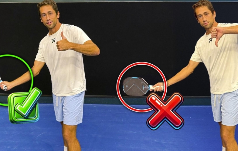 Độ trễ cổ tay là gì? Bí quyết giúp cú đánh mạnh, xoáy và chính xác hơn trong Pickleball