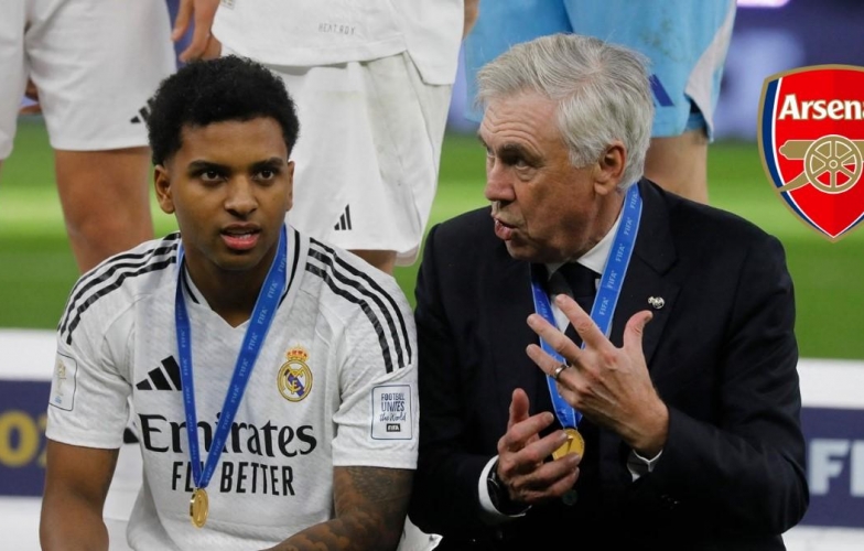 Carlo Ancelotti giúp Arsenal chiêu mộ Rodrygo?