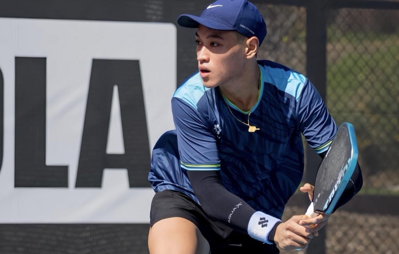 Hình ảnh gây xót xa của tay vợt pickleball Việt Nam