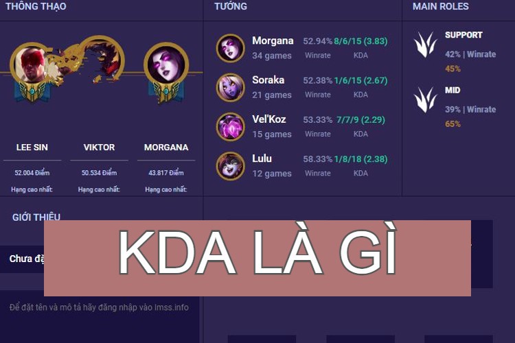 KDA trong Liên Quân: Hiểu và Tính chỉ số KDA