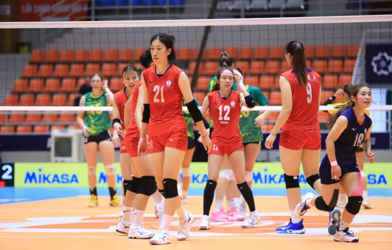 Trực tiếp bóng chuyền Úc 0-2 Đài Bắc Trung Hoa: Thế trận áp đảo