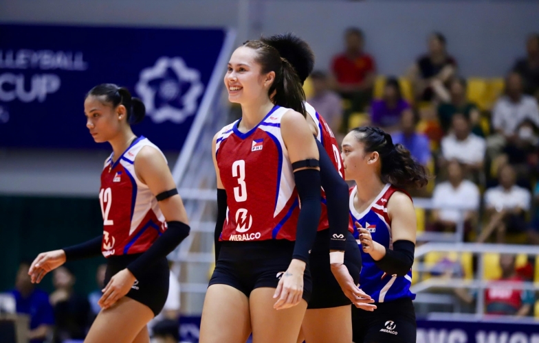 Bóng chuyền nữ Philippines có thắng lợi đầu tiên