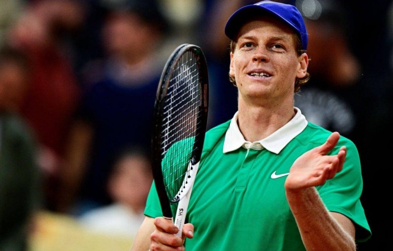 Huyền thoại quần vợt công khai ủng hộ Sinner trước thềm chung kết Roland Garros