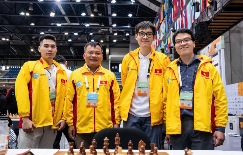 Lê Quang Liêm và Lê Tuấn Minh dự Giải cờ vua vô địch thế giới 2025