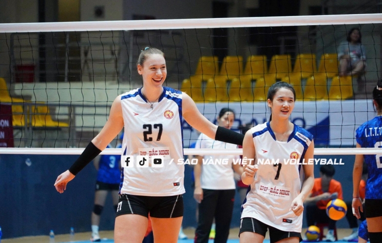 Xác định các cặp đấu bán kết tại giải bóng chuyền hạng A toàn quốc 2025